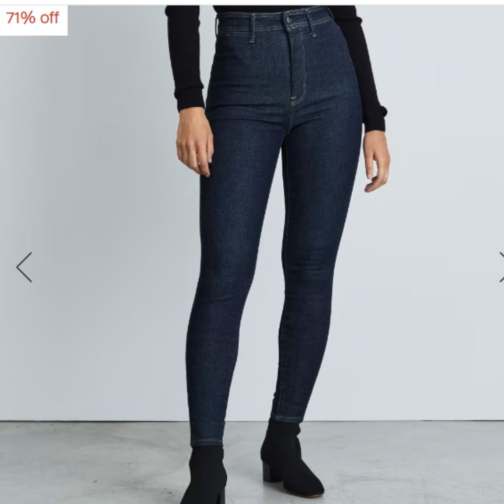 The Way-High® Clean Front Skinny Jean size 33